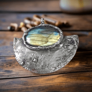 Wisior Horyzont z Labradorytem 