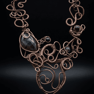 Unikatowy Naszyjnik: Sploty Miedzianej Magii